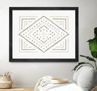 Daisy Dots Tile II Neutral by Wild Apple on GIANT ART - multi abstract abstract
