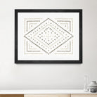 Daisy Dots Tile II Neutral by Wild Apple on GIANT ART - multi abstract abstract