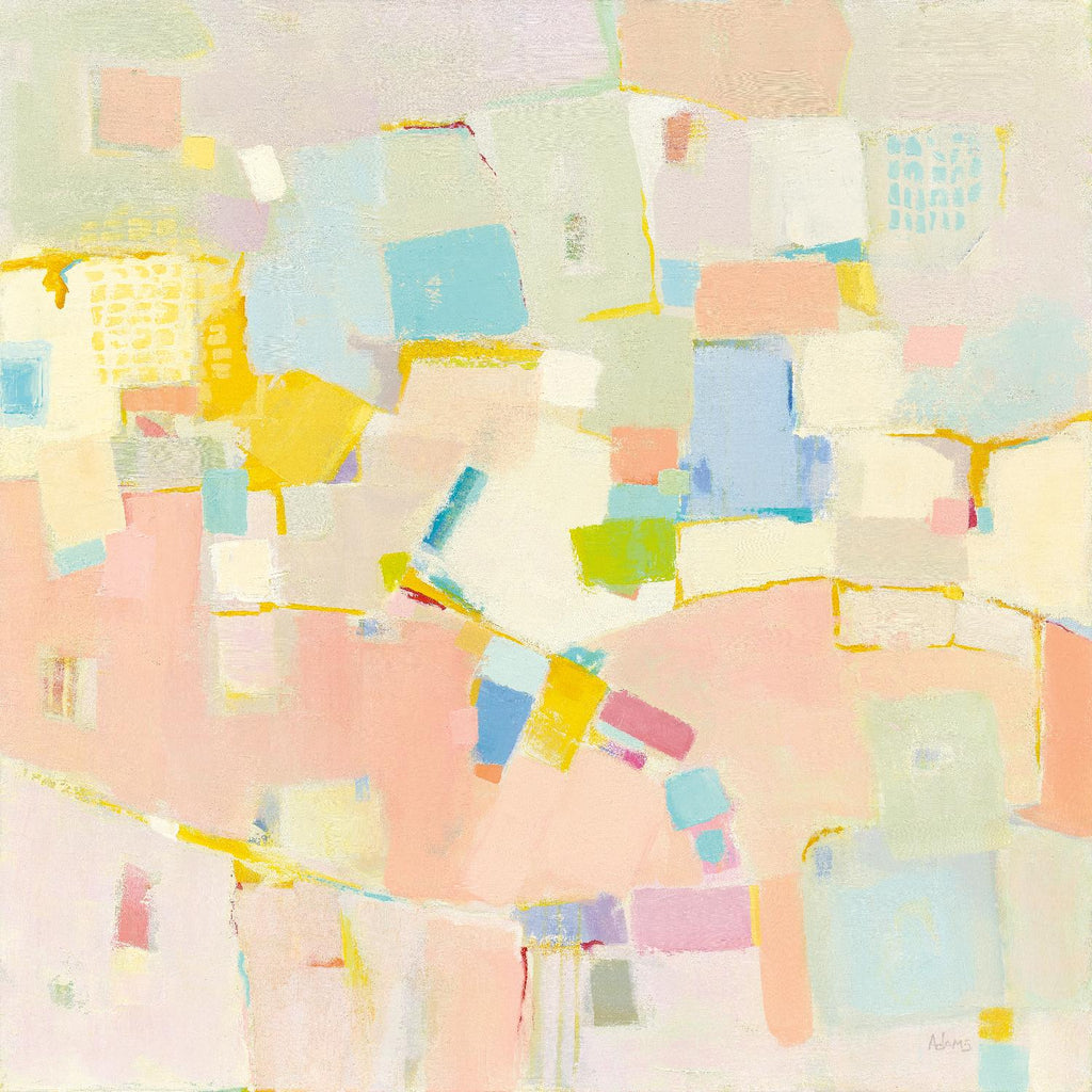 Block Party par Phyllis Adams sur GIANT ART - multi abstraites