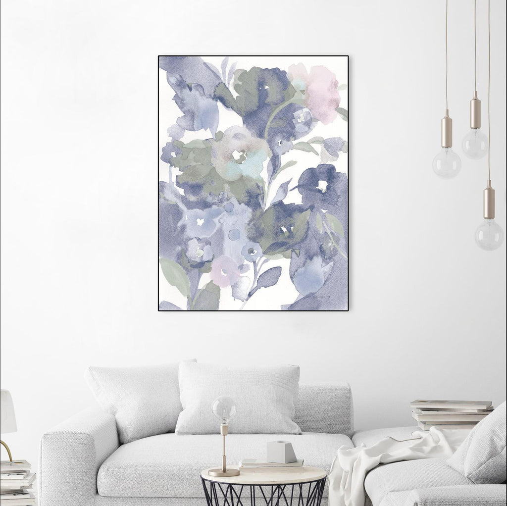 Jewel Garden I Blue by Danhui Nai on GIANT ART - multi abstract abstract