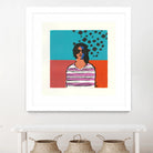 Sofia by Avery Tillmon on GIANT ART - multi figurative blue