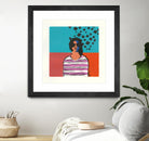 Sofia by Avery Tillmon on GIANT ART - multi figurative blue