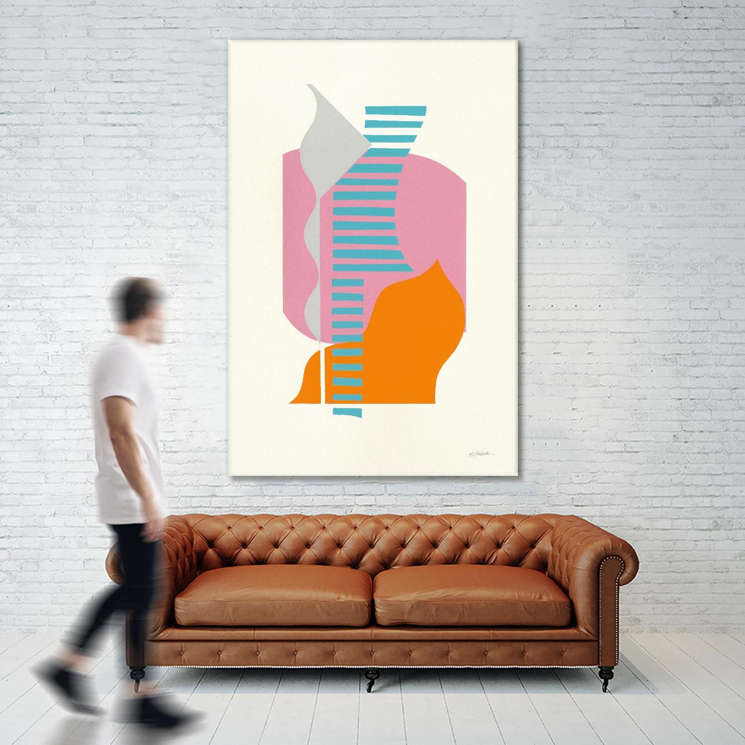 Boardwalk by Mike Schick on GIANT ART - multi abstract abstract