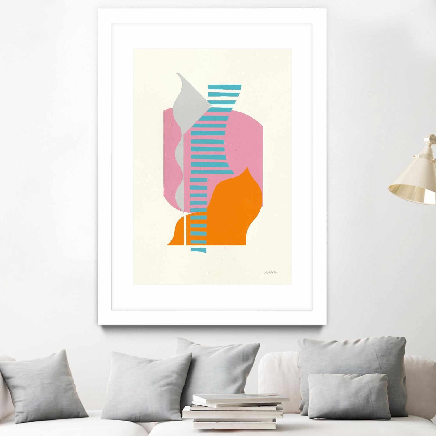 Boardwalk by Mike Schick on GIANT ART - multi abstract abstract