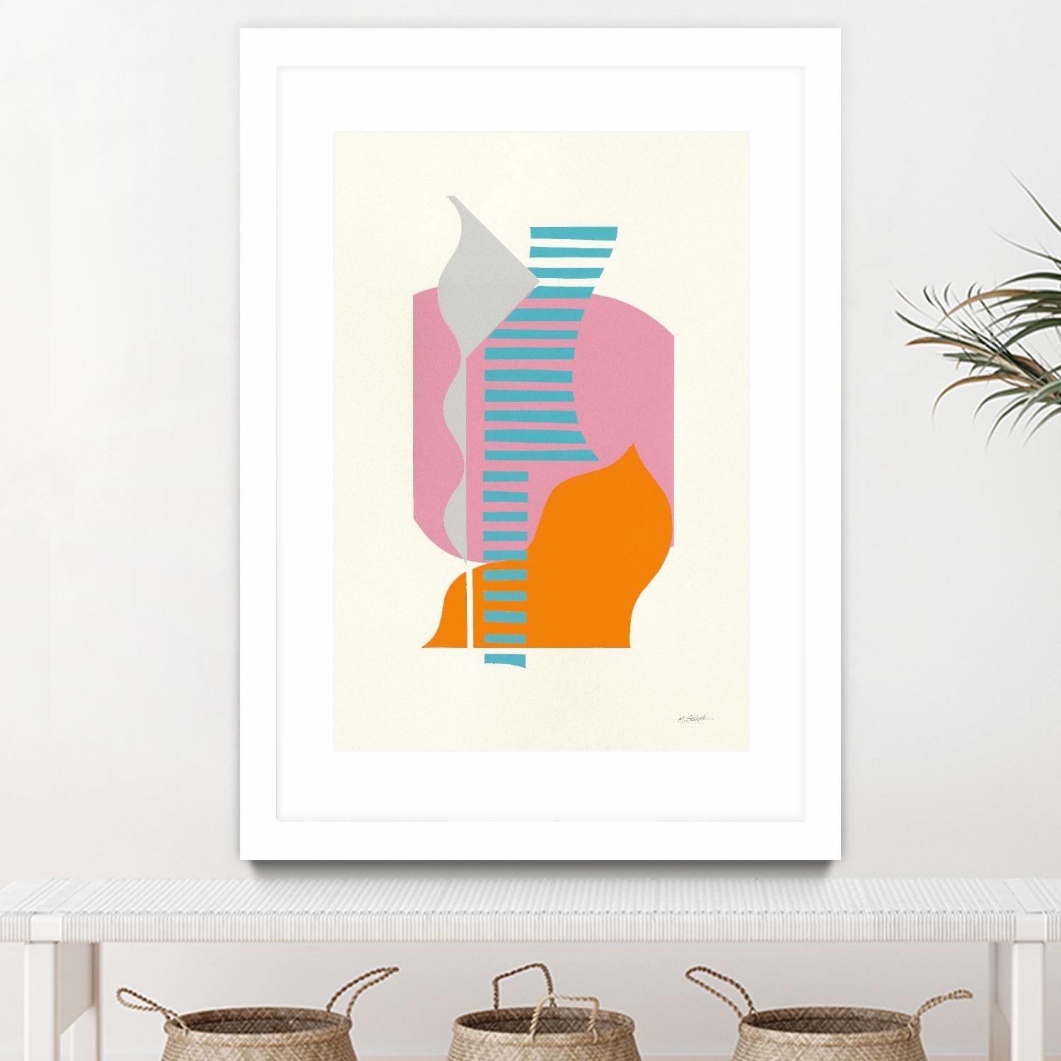 Boardwalk by Mike Schick on GIANT ART - multi abstract abstract