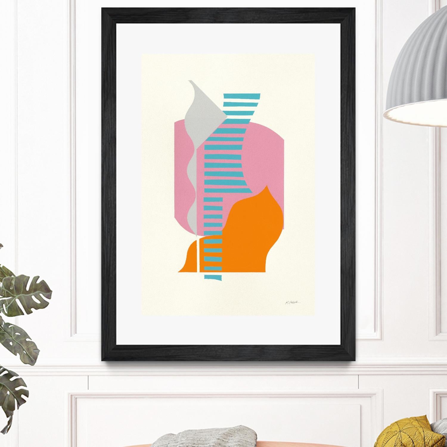 Boardwalk by Mike Schick on GIANT ART - multi abstract abstract