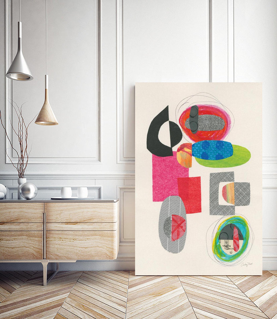 Geometric Collage by Courtney Prahl on GIANT ART - multi abstract abstract