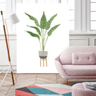 Green House Plants III by Farida Zaman on GIANT ART - botanical gray