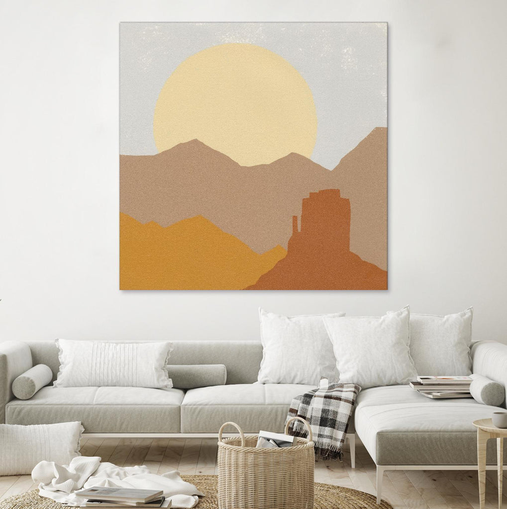 Desert Sun I by Moira Hershey on GIANT ART - multi abstract abstract