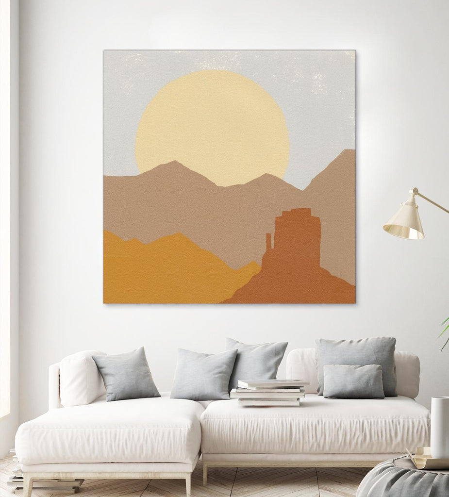 Desert Sun I by Moira Hershey on GIANT ART - multi abstract abstract