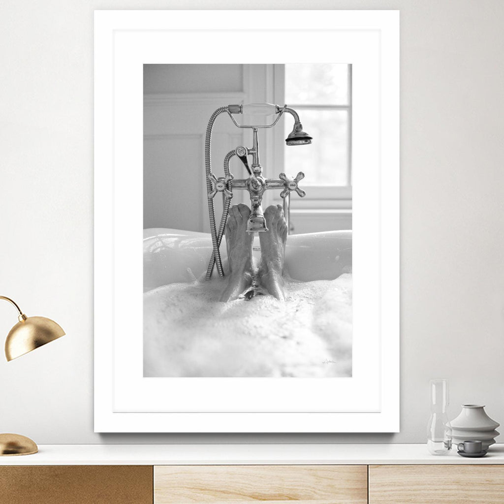 Bubble Bath I by Aledanda on GIANT ART - multi bath & laundry bath