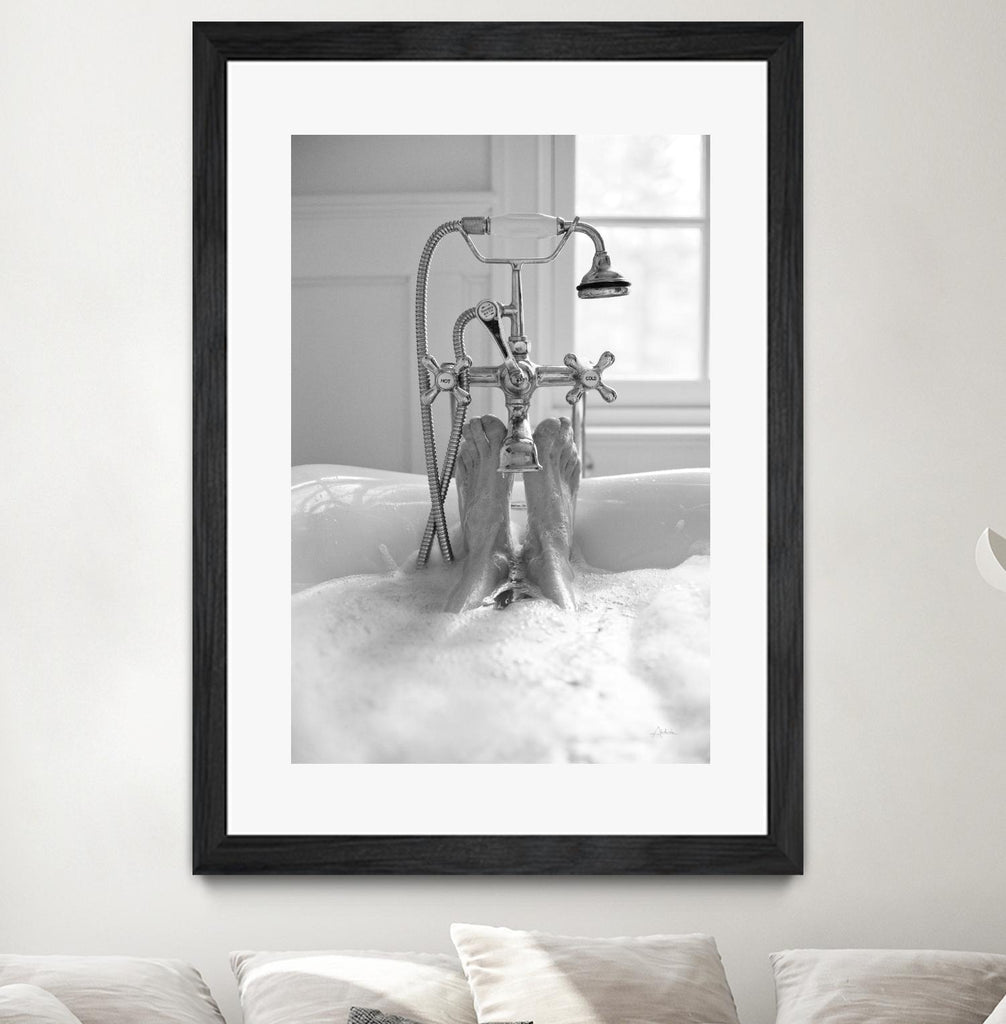 Bubble Bath I par Aledanda sur GIANT ART - multi bain et bain de linge