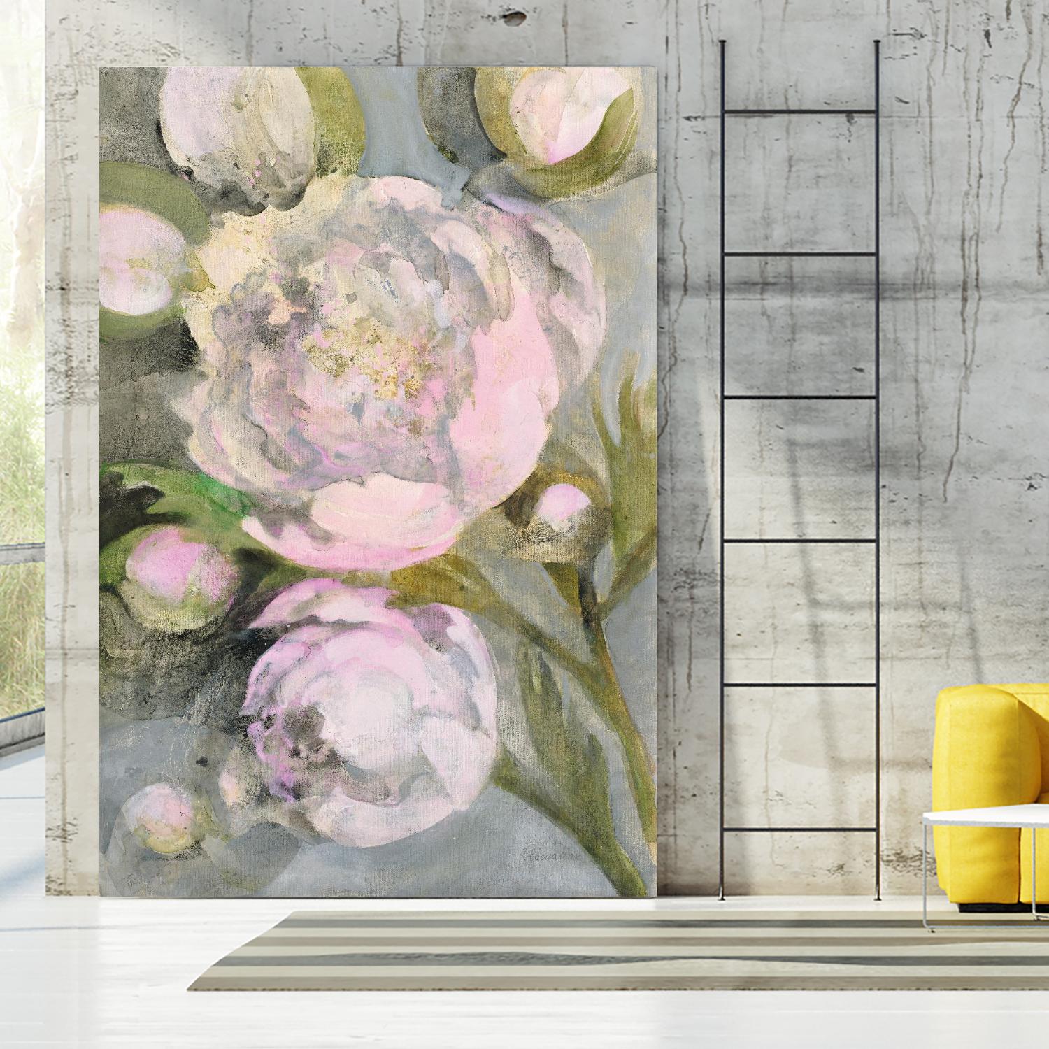 Favorite Peonies by Albena Hristova on GIANT ART - multi florals florals