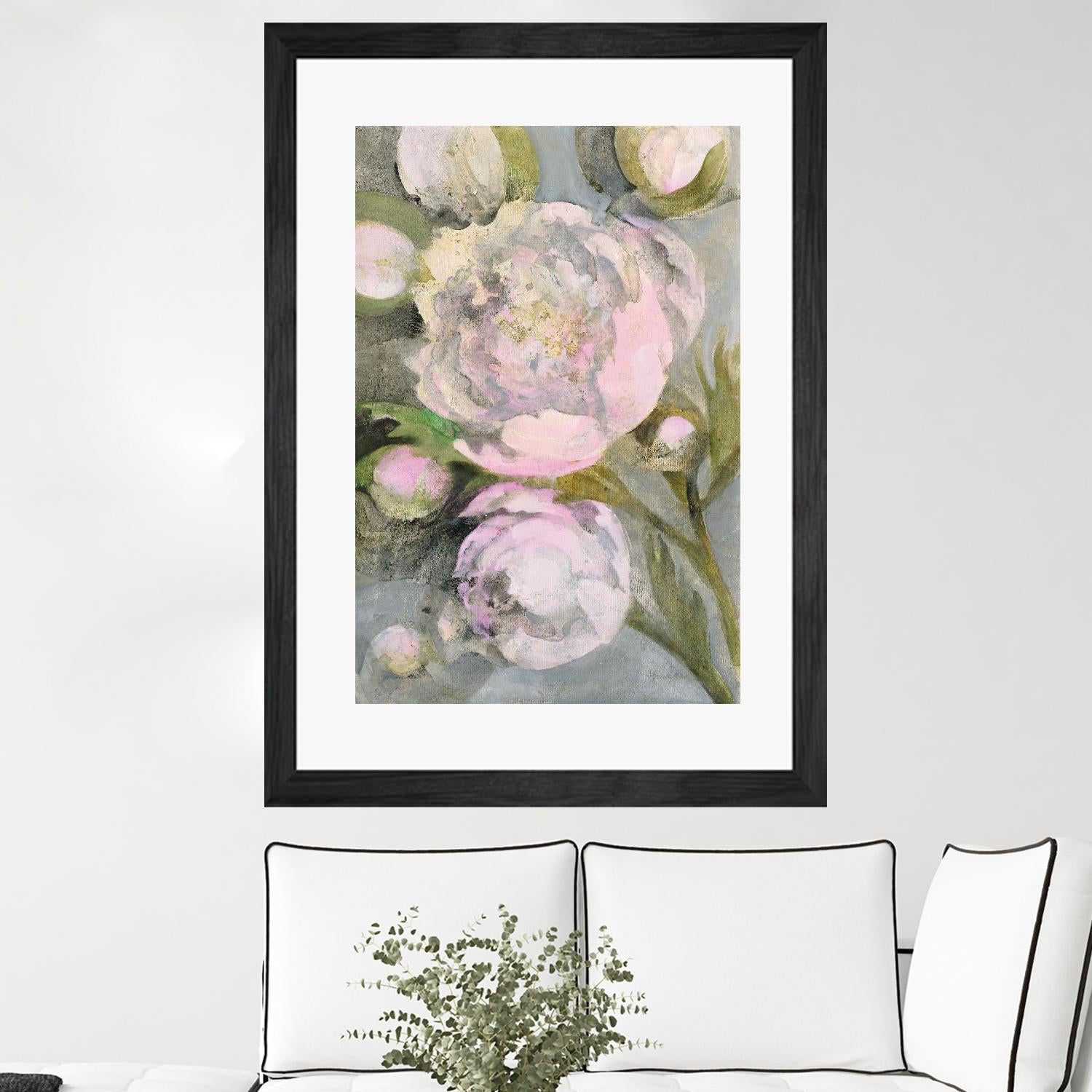 Favorite Peonies by Albena Hristova on GIANT ART - multi florals florals