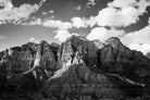 Zion Canyon I by Laura Marshall on GIANT ART - landscape black