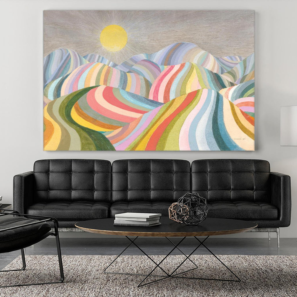 The Hills Roll On by Danhui Nai on GIANT ART - abstract abstract
