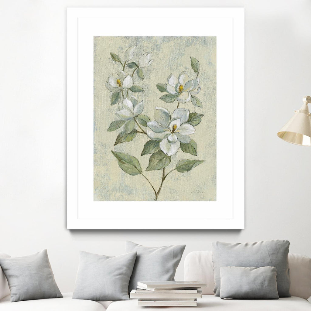 Sage Magnolia de Silvia Vassileva sur GIANT ART - fleuri fleuri