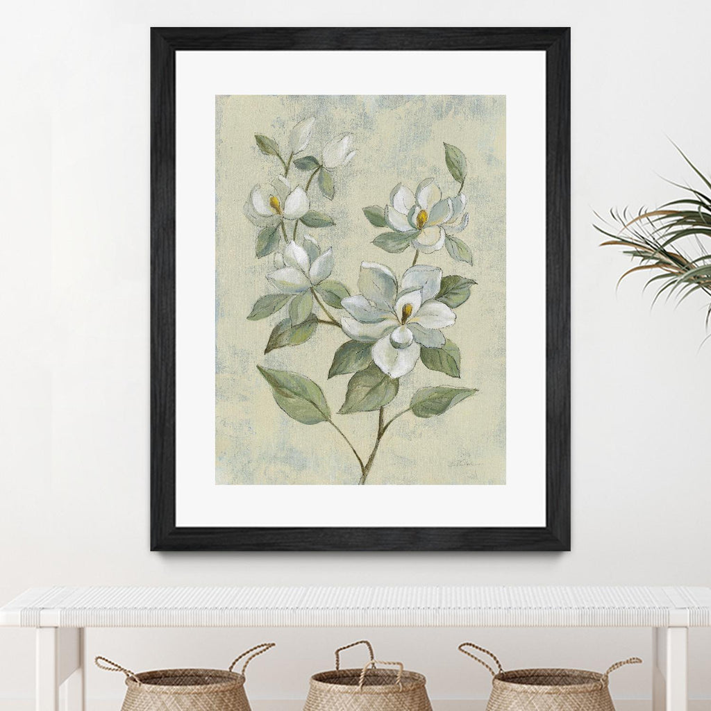 Sage Magnolia de Silvia Vassileva sur GIANT ART - fleuri fleuri
