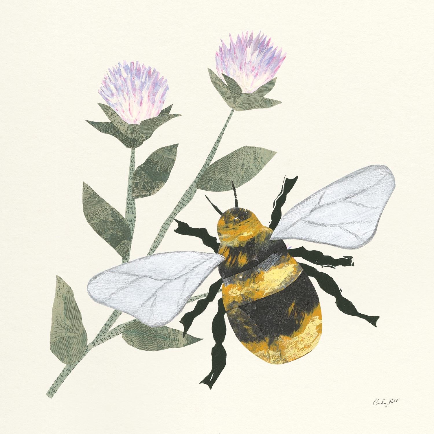 L'abeille du jardin de Courtney Prahl sur GIANT ART - animaux abeille