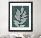 Enchanted Fall Cyanotype IX by Nancy Green on GIANT ART - green botanical photograph