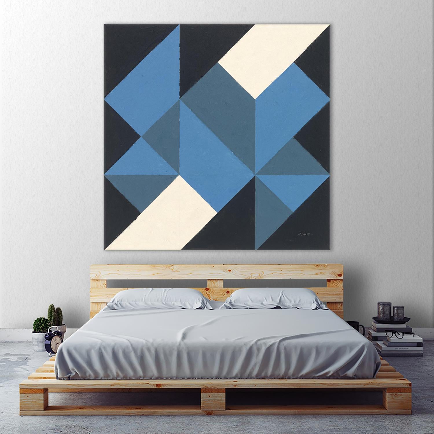 Triangles I by Mike Schick on GIANT ART - abstract abstract