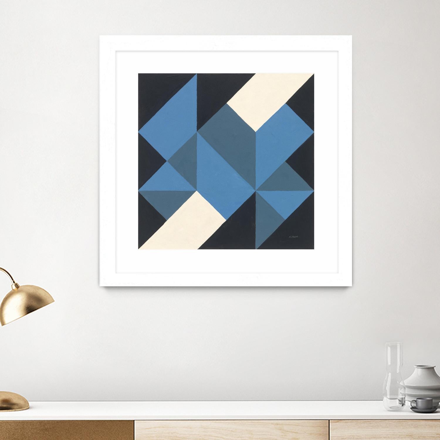 Triangles I by Mike Schick on GIANT ART - abstract abstract