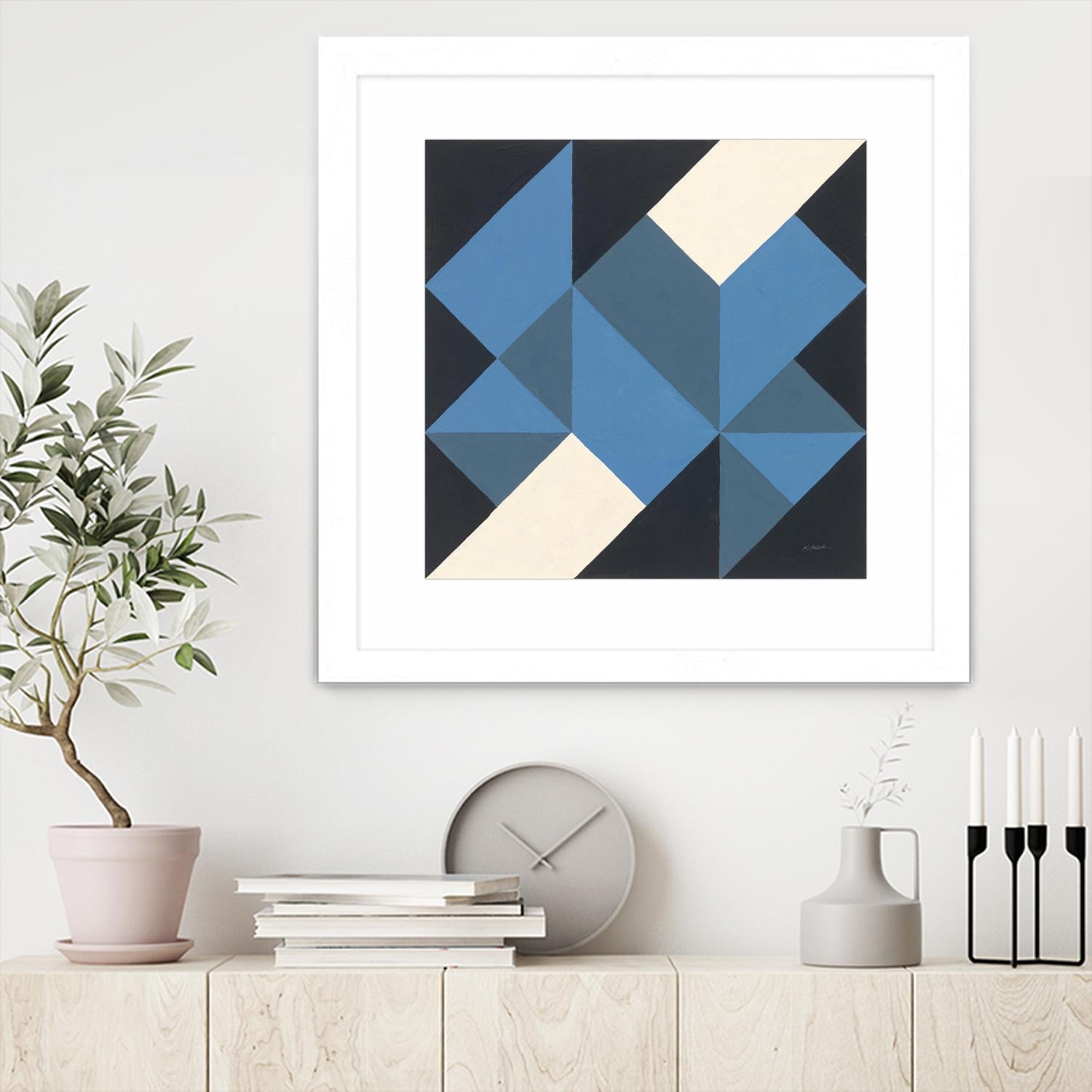 Triangles I by Mike Schick on GIANT ART - abstract abstract