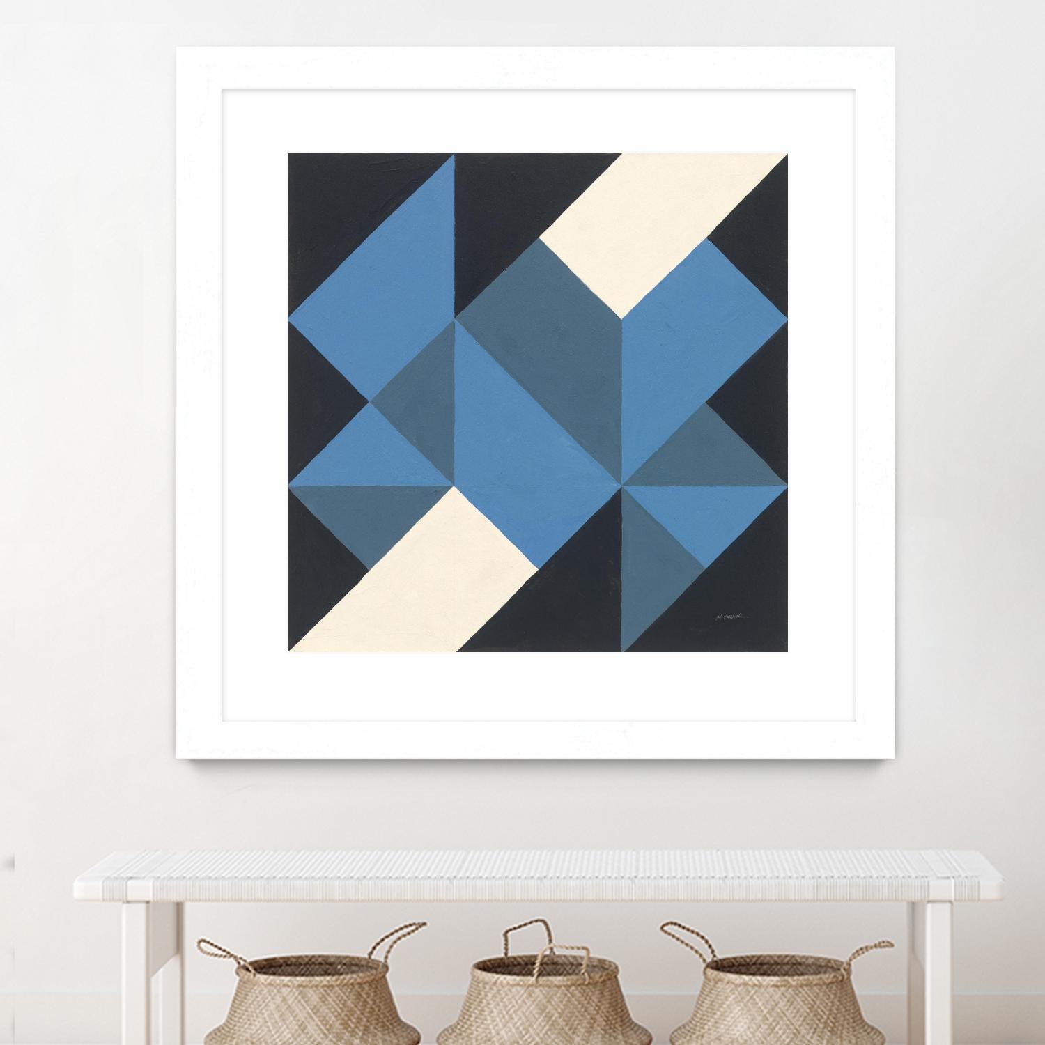 Triangles I by Mike Schick on GIANT ART - abstract abstract