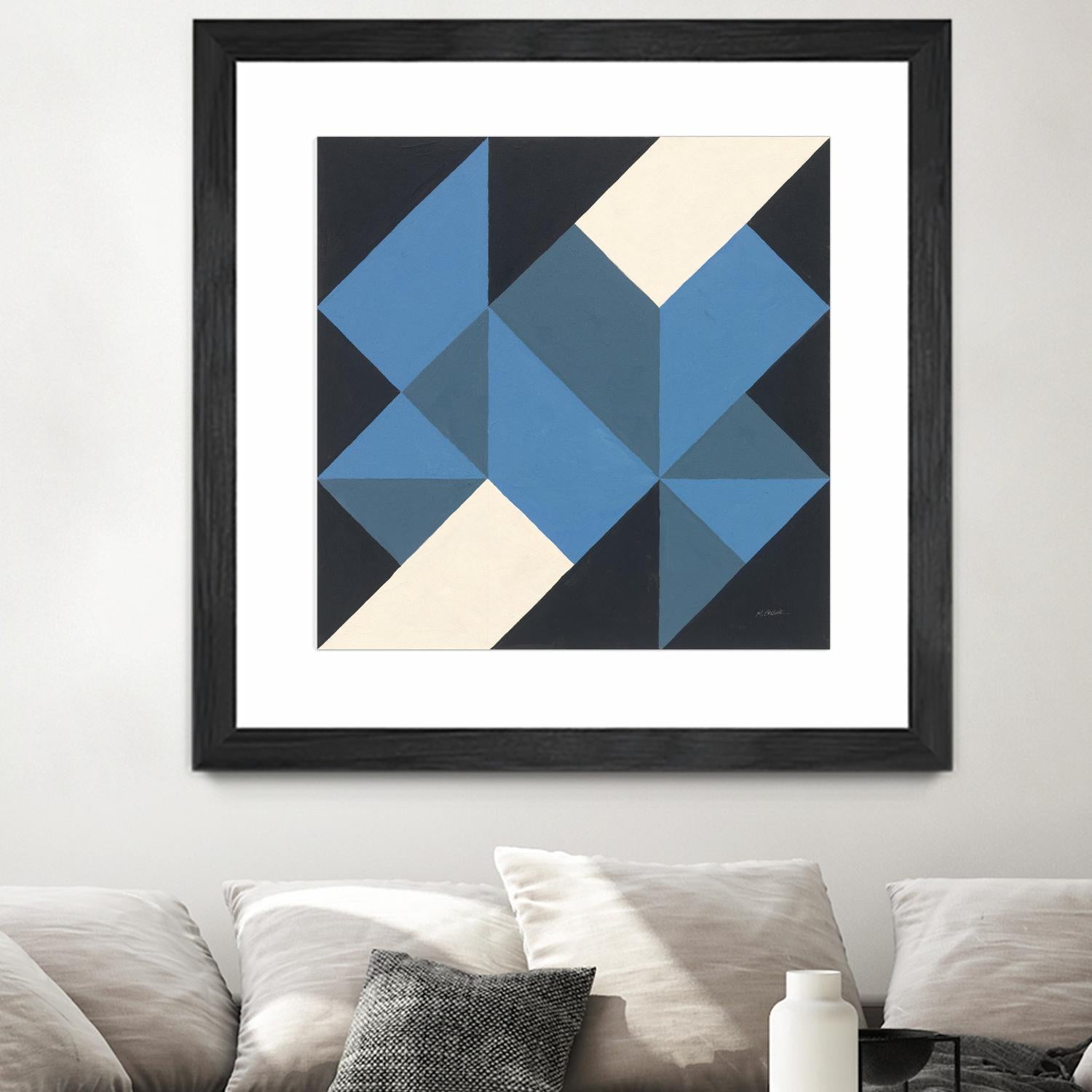 Triangles I by Mike Schick on GIANT ART - abstract abstract