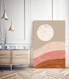 Desert Sunrise I by Becky Thorns on GIANT ART - linear mountains