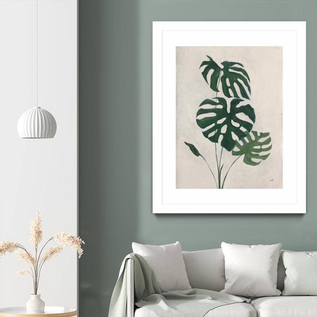 Palm Botanical I by Julia Purinton on GIANT ART - green tropical tropical