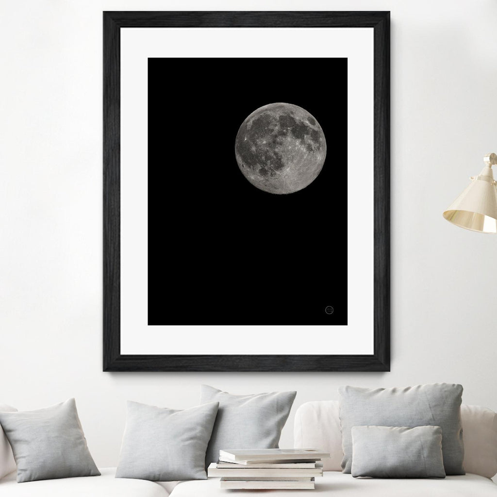 Moon Detail I par Nathan Larson sur GIANT ART - astronomie & astronomie céleste