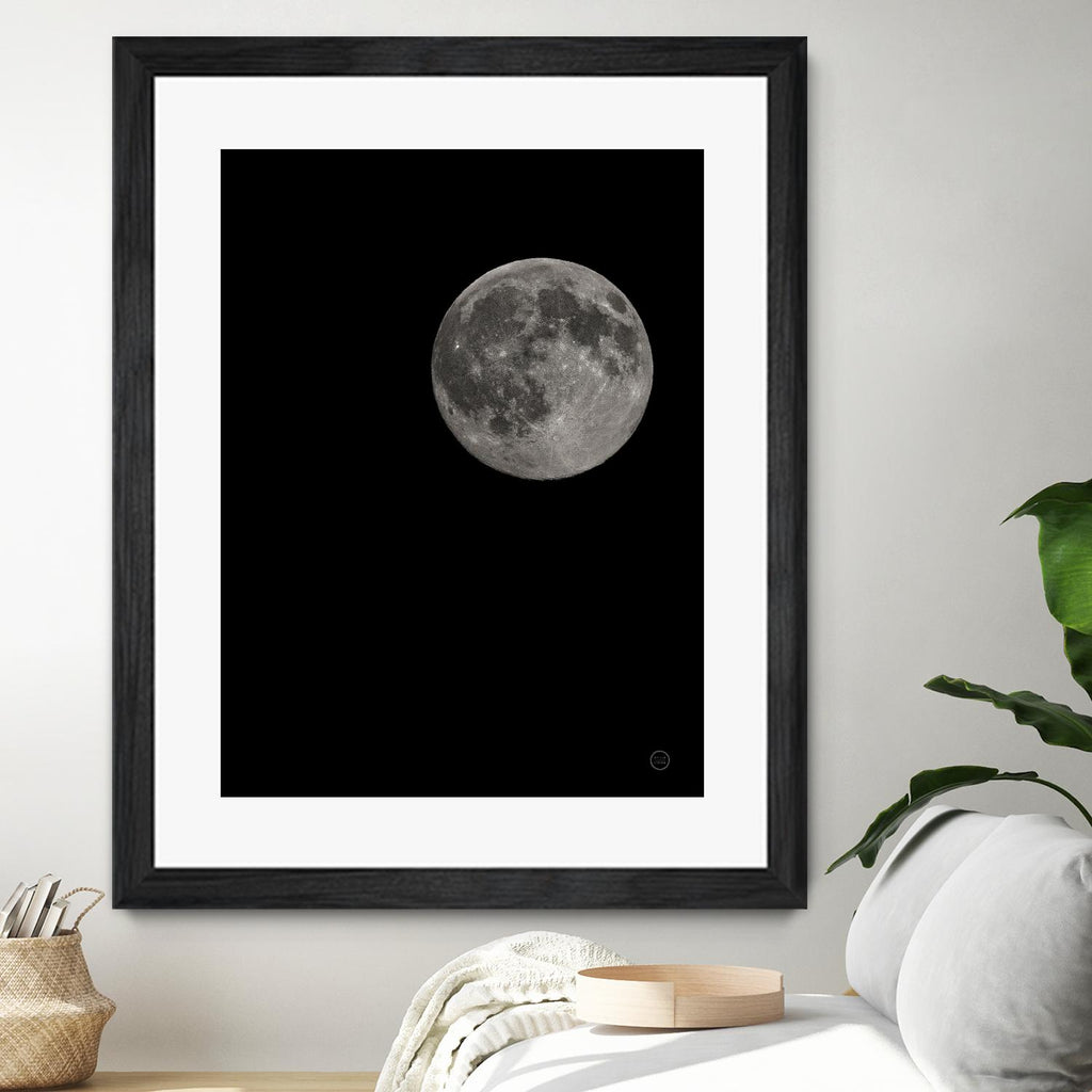 Moon Detail I by Nathan Larson on GIANT ART - astronomy & celestial astronomy
