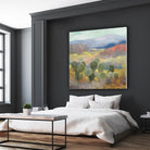 High Desert II by Julia Purinton on GIANT ART - landscape blue