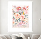 September Blooming II by Danhui Nai on GIANT ART - orange flowers peonies