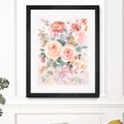 September Blooming II by Danhui Nai on GIANT ART - orange flowers peonies