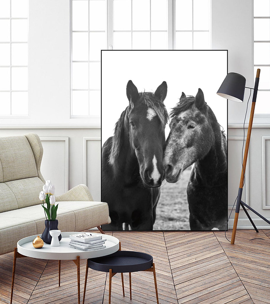 Good Friends Mane by Aledanda on GIANT ART - animals amish horses