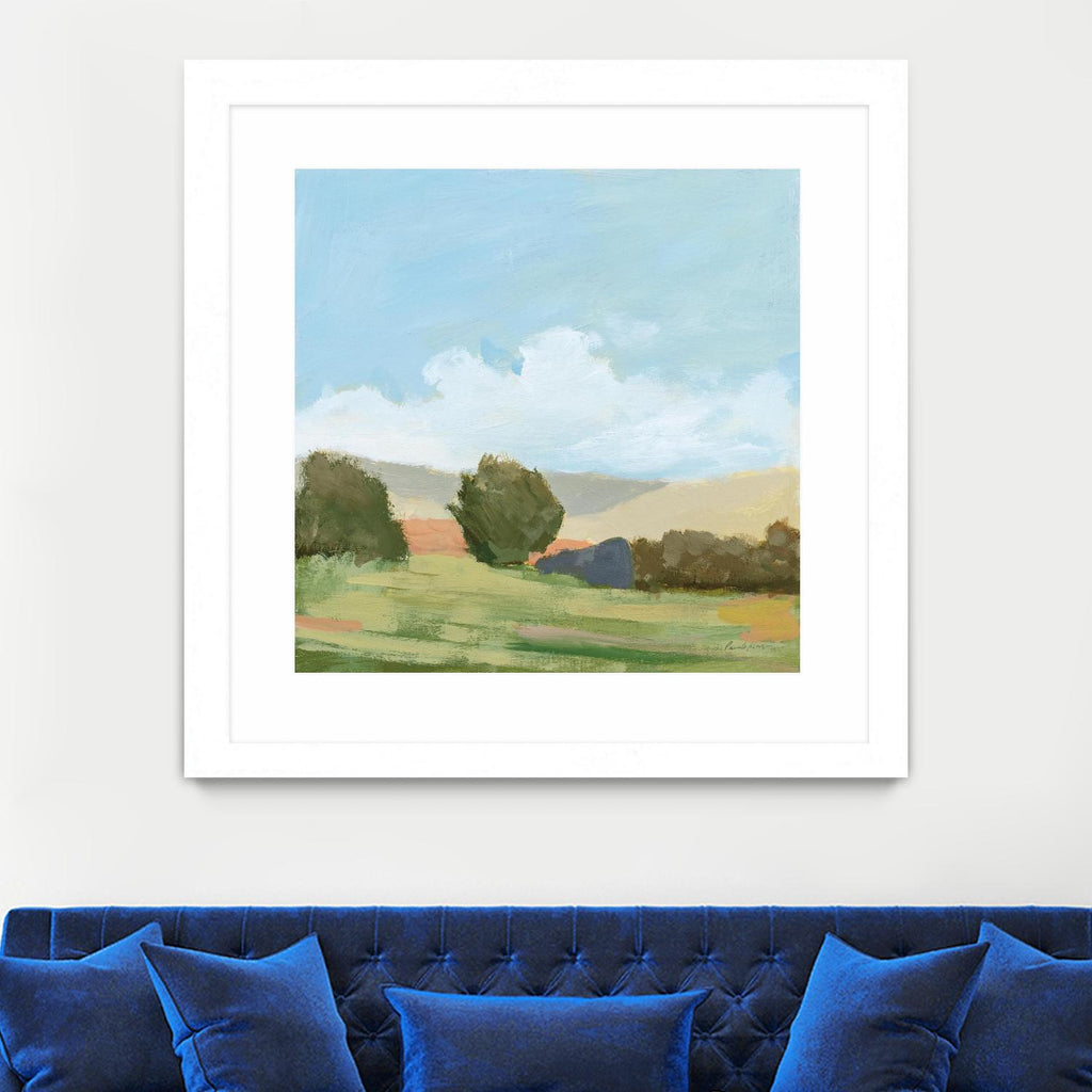 Early Spring by Pamela Munger on GIANT ART - landscape blue