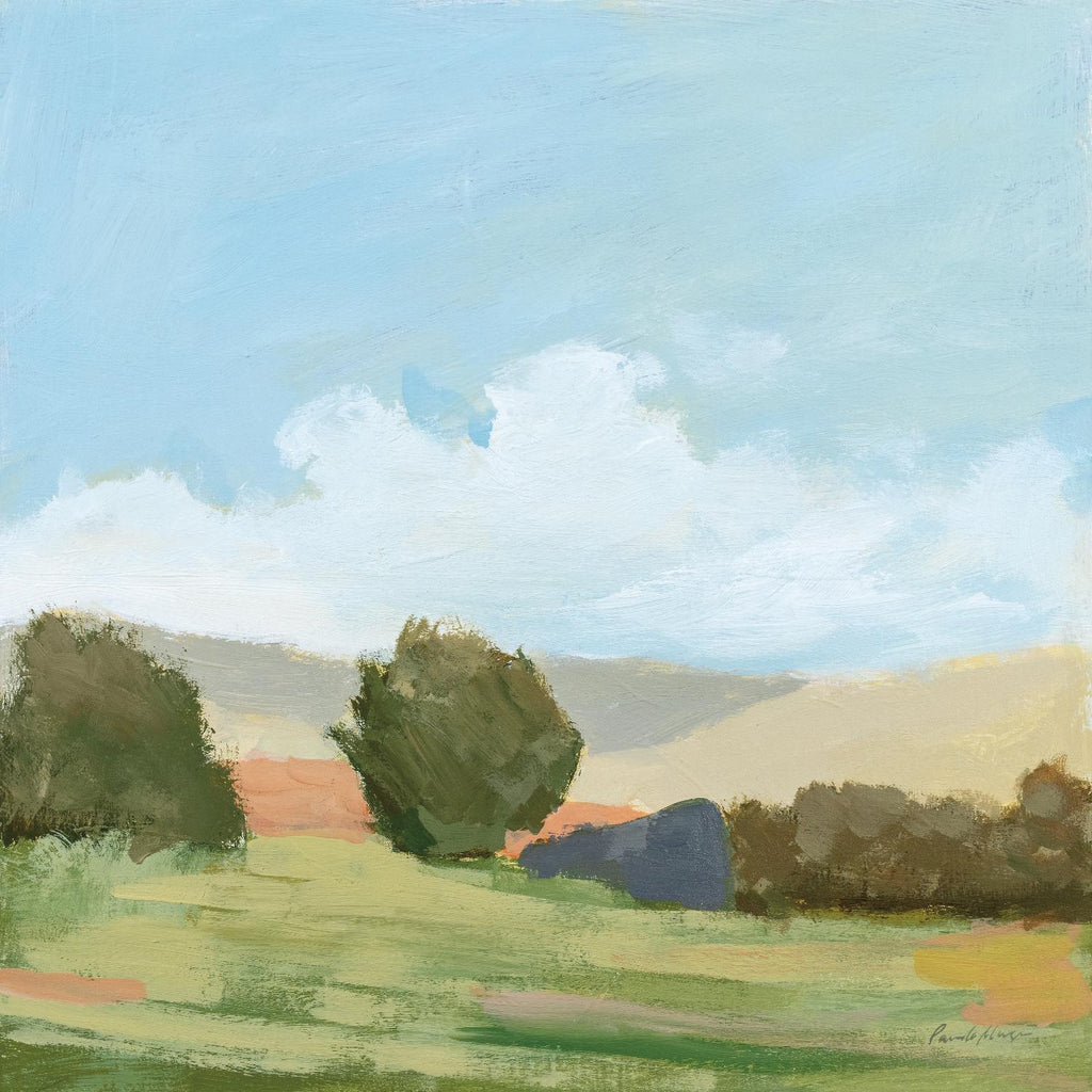 Early Spring by Pamela Munger on GIANT ART - landscape blue