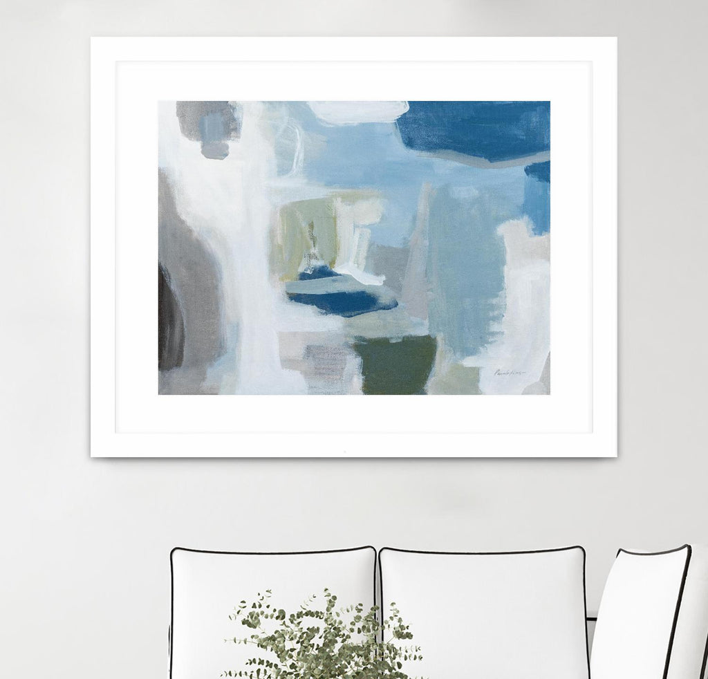 On the Cape by Pamela Munger on GIANT ART - green abstract mint