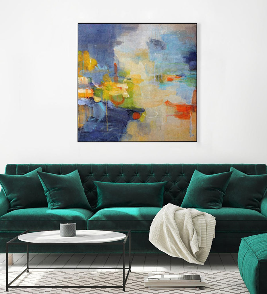 Restless Mind by Lina Alattar on GIANT ART - multicolor abstracts; contemporary