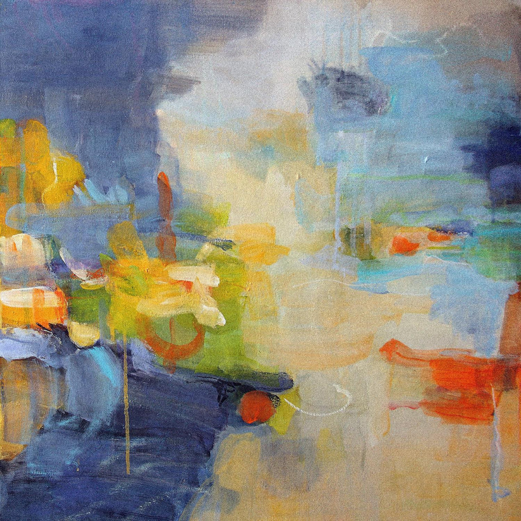Restless Mind de Lina Alattar sur GIANT ART - abstractions multicolores ; contemporain