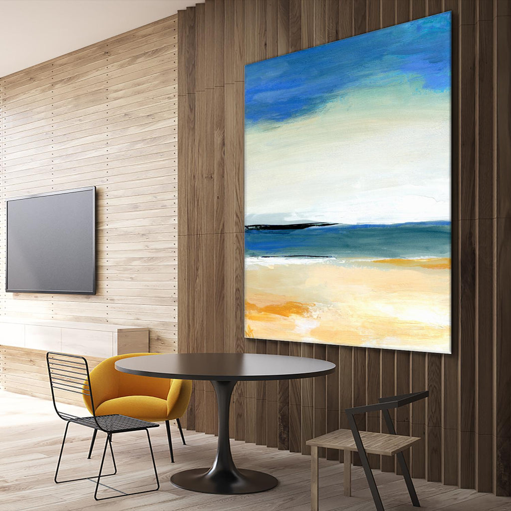 Seascape 2 by Niki Arden on GIANT ART - beige abstract