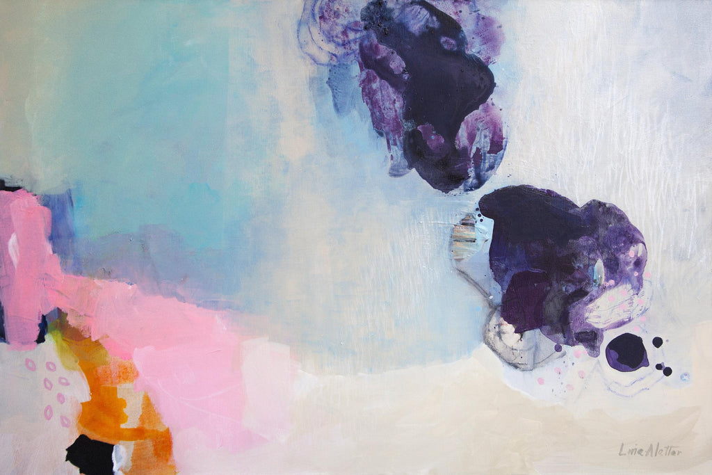 A Pair of Things by Lina Alattar on GIANT ART - multicolor abstracts; contemporary