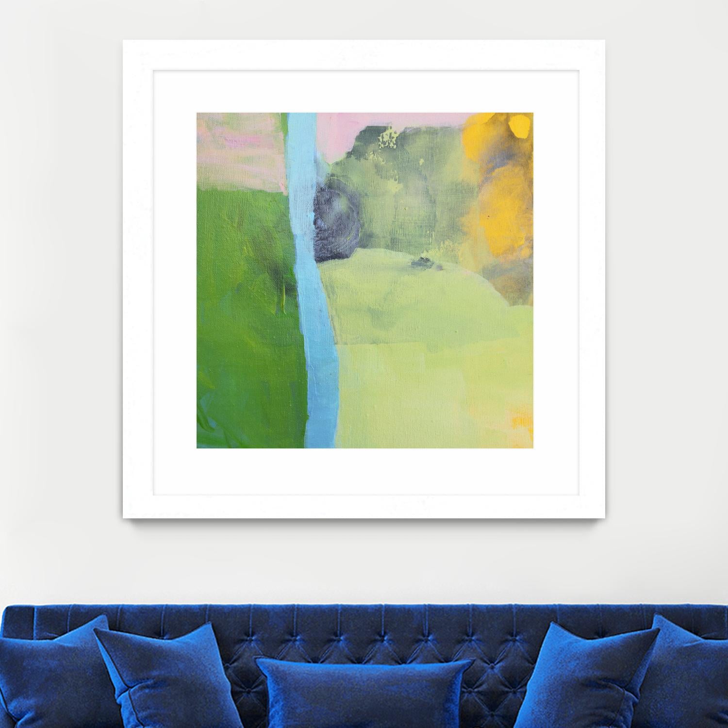 Moon Haze by Lina Alattar on GIANT ART - multicolor abstracts; contemporary