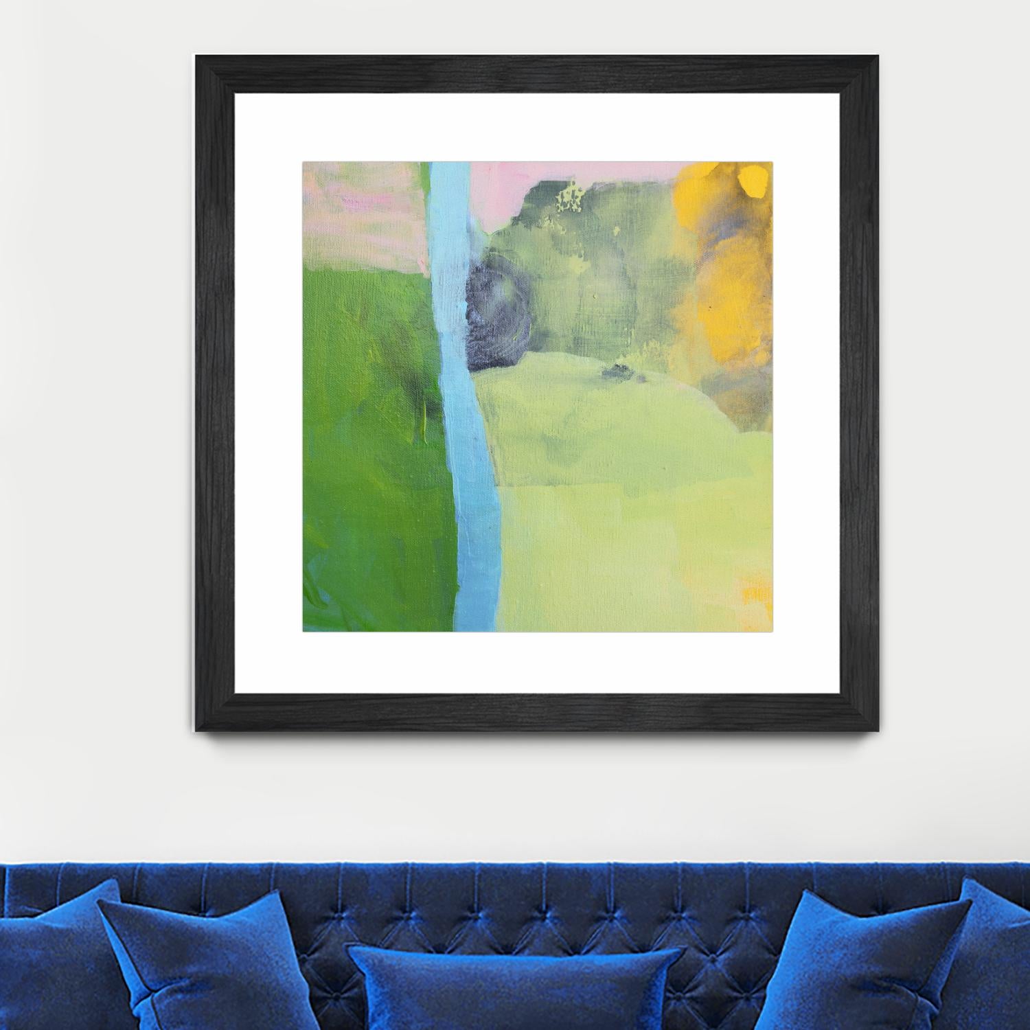 Moon Haze by Lina Alattar on GIANT ART - multicolor abstracts; contemporary