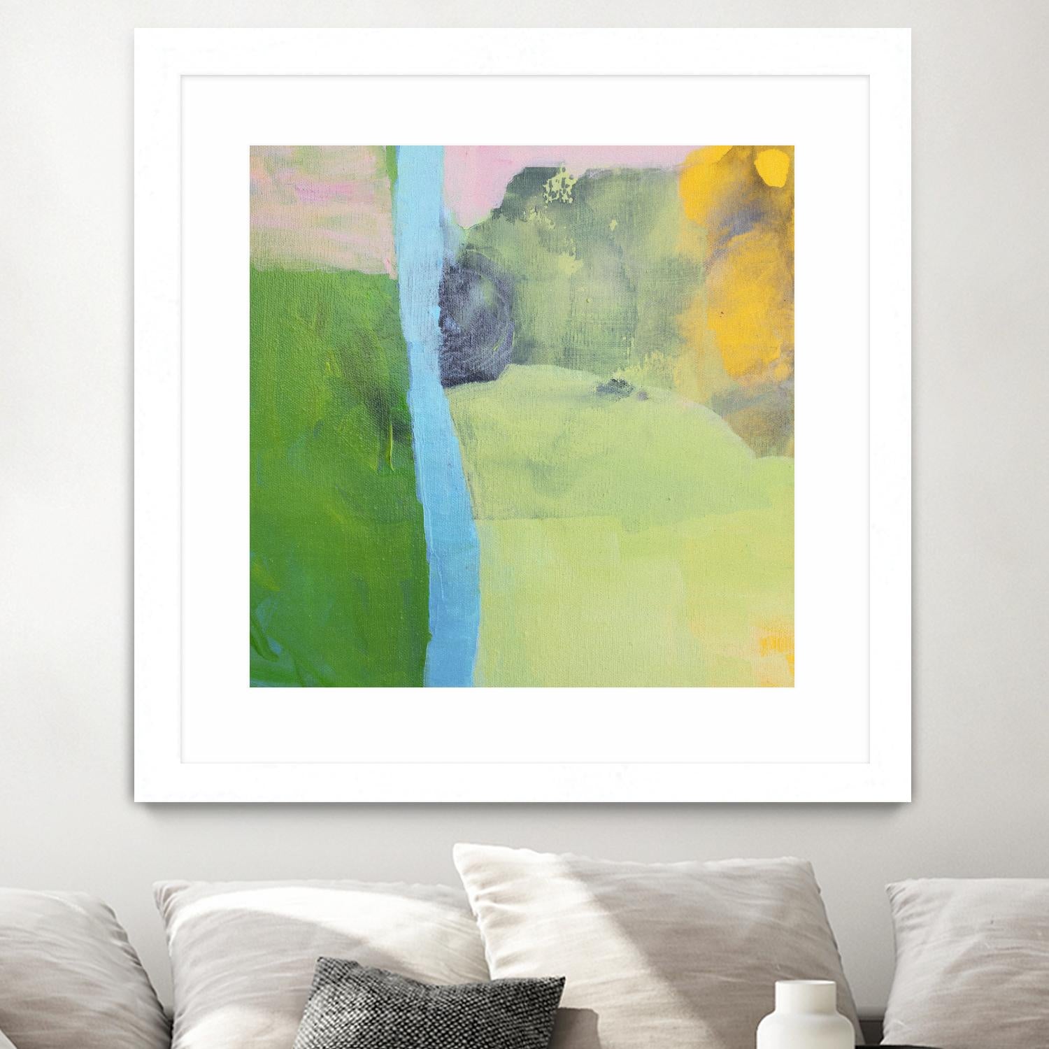 Moon Haze by Lina Alattar on GIANT ART - multicolor abstracts; contemporary