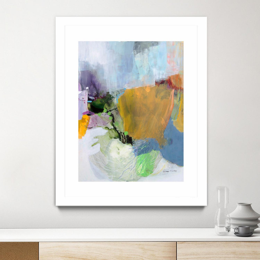 Where There Is Always More by Lina Alattar on GIANT ART - multicolor abstracts; contemporary