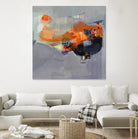 Carried Away by Lina Alattar on GIANT ART - multicolor abstracts; contemporary