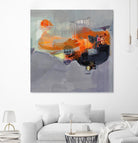 Carried Away by Lina Alattar on GIANT ART - multicolor abstracts; contemporary